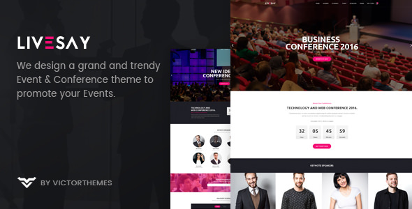 Livesay – Event & Conference WordPress Theme – v1.5.1
