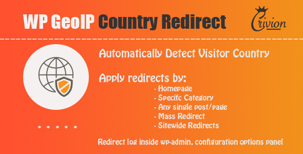 WP GeoIP Country Redirect – 根据访客国家IP重定向插件 – v4.0