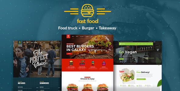 Fast Food – 快餐外卖WordPress主题 – v1.1.1