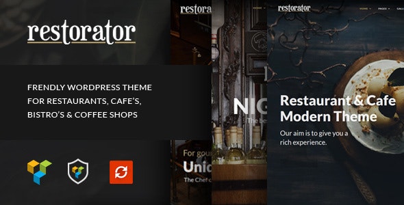 Restorator – 餐厅咖啡厅WordPress主题 – v1.3