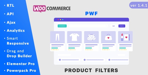 PWF WooCommerce Product Filters – 商店产品筛选过滤插件 – v1.9.1