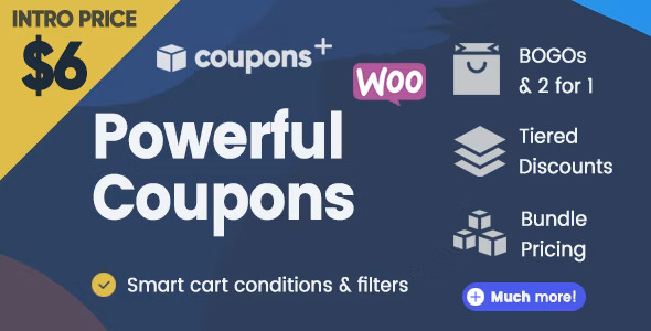 Coupons – 高级 WooCommerce 优惠券插件 – v1.4.1