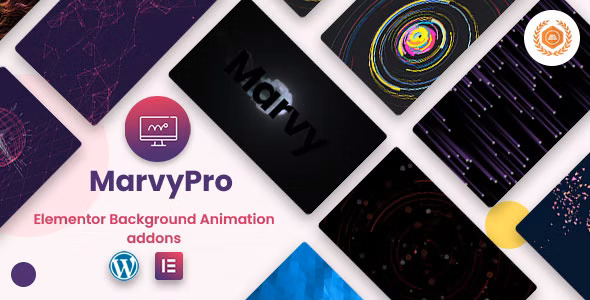 MarvyPro – Elementor 可视化编辑器背景动画插件 – v1.7.0